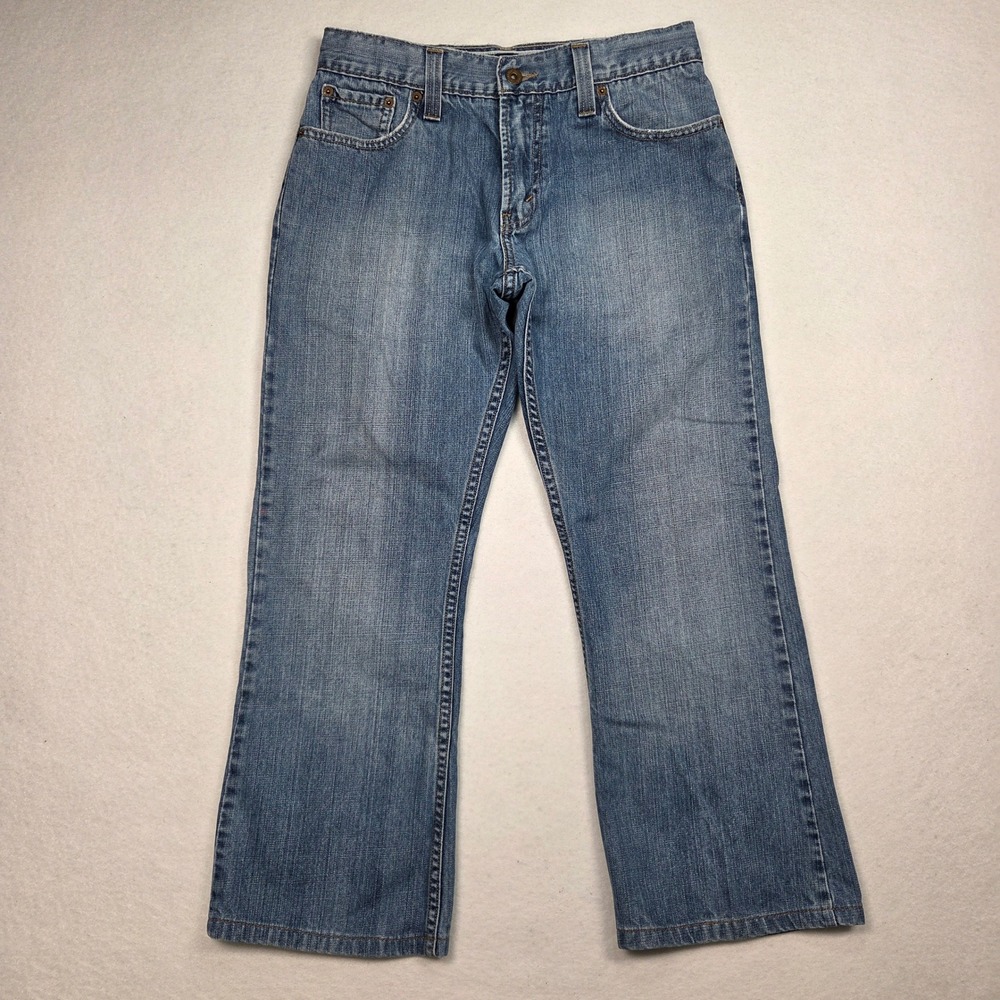 Levi's 527 Jeans Mens 30×30 (Fits 29×27) Blue Low Boot Cut Denim